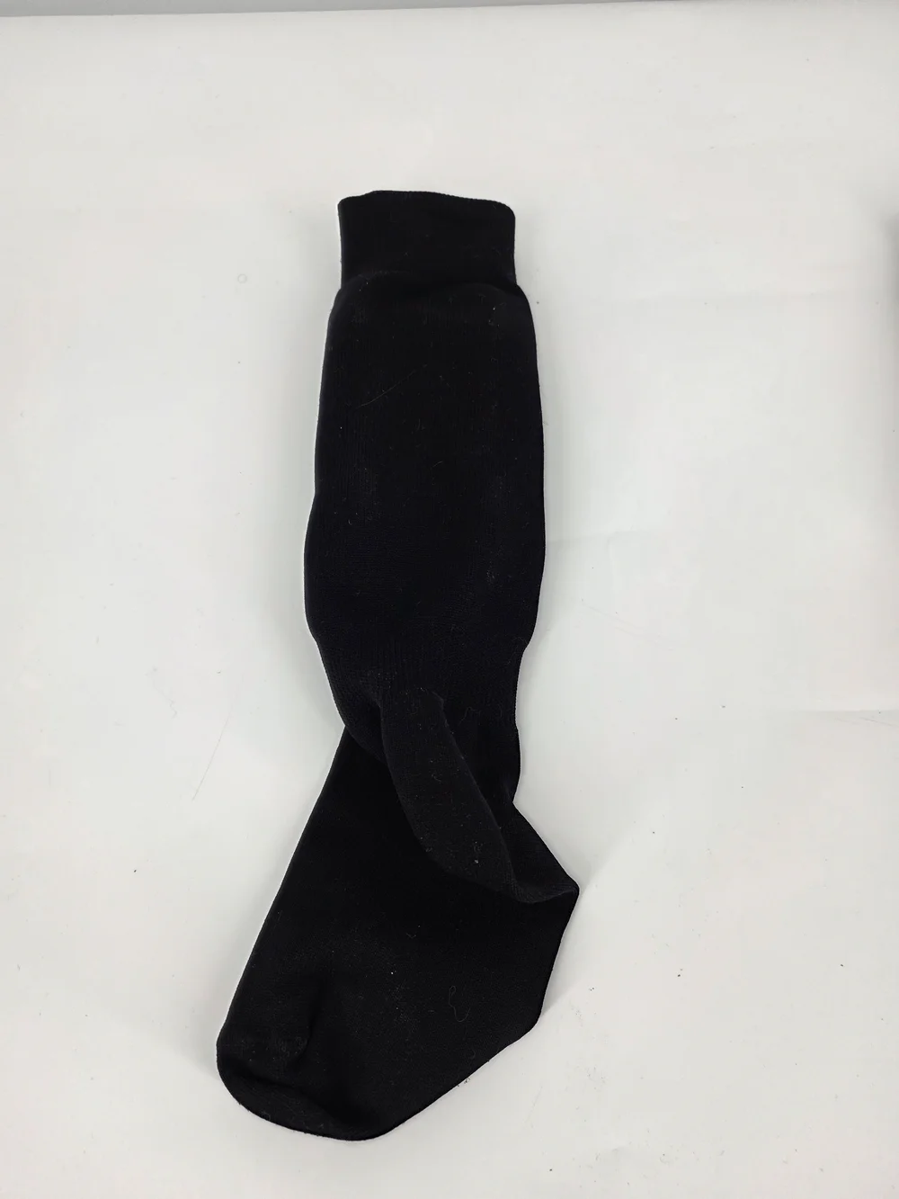 Adidas Youth Soccer Shin Guard Socks Integrated Padded Guard Black